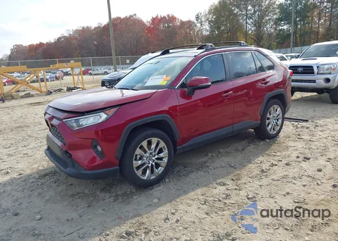 2019 Toyota Rav4 Xle Premium from USA, damaged, VIN JTMC1RFV4KD020958